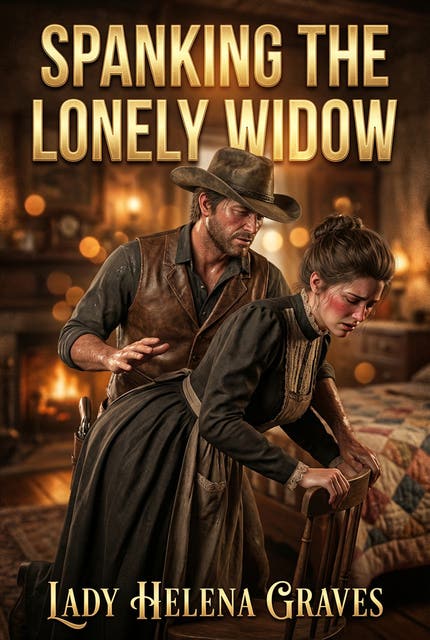Spanking The Lonely Widow: Historical Western Widow Spanking Romance – omslag til lydbogen af Lady Helena Graves