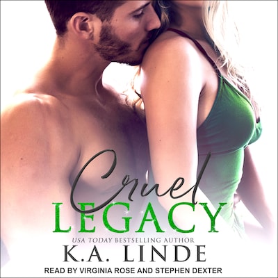 Cruel Legacy – omslag til lydbogen af K.A. Linde