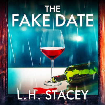 The Fake Date – omslag til lydbogen af L. H. Stacey
