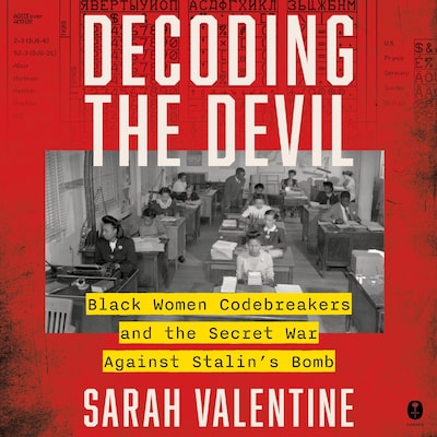 Decoding the Devil – omslag til lydbogen af Sarah Valentine