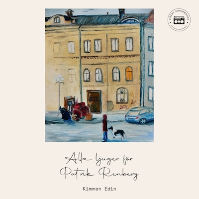 Alla ljuger för Patrik Renberg – omslag till ljudboken av Kimmen Edin