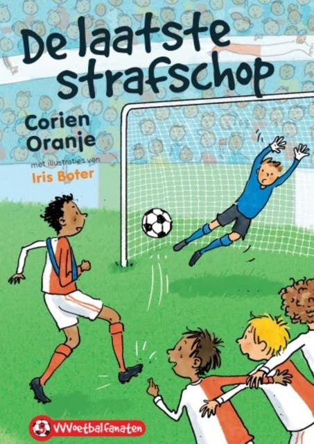 De laatste strafschop – omslag van het luisterboek van Corien Oranje