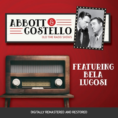 Abbott and Costello: Featuring Bela Lugosi – omslag til lydbogen af Bud Abbott, Lou Costello