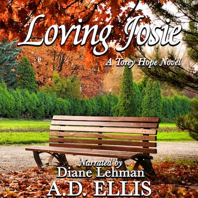 Loving Josie – omslag til lydbogen af A.D. Ellis
