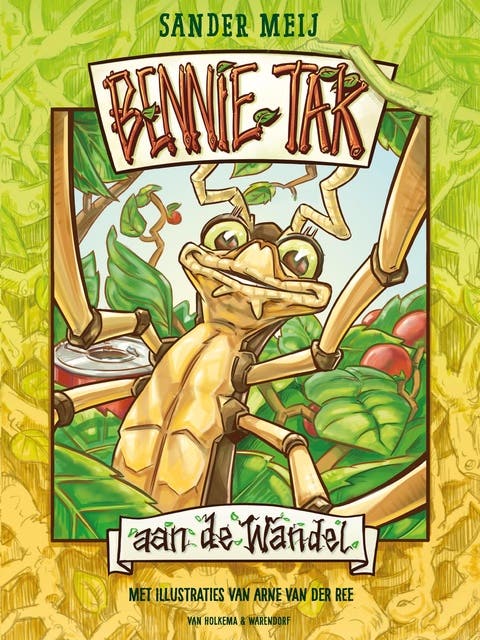 Bennie Tak aan de wandel – omslag van het luisterboek van Sander Meij