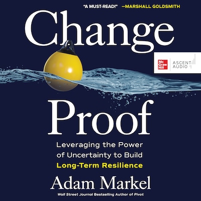 Change Proof – omslag til lydbogen af Adam Markel