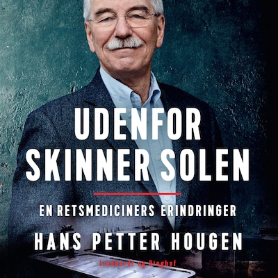 Udenfor skinner solen – omslag til lydbogen af Hans Petter Hougen