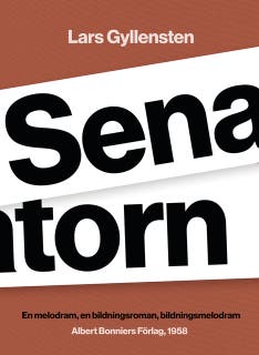 Senatorn : en melodram, en bildningsroman, en bildningsmelodram – omslag till ljudboken av Lars Gyllensten