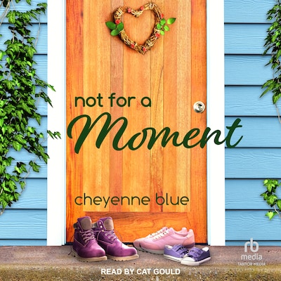 Not For A Moment – omslag til lydbogen af Cheyenne Blue