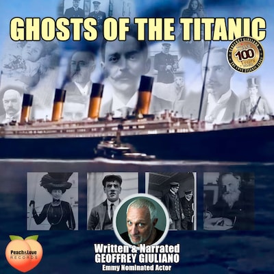 Ghosts Of The Titanic – omslag til lydbogen af Geoffrey Giuliano
