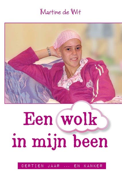 Een wolk in mijn been – omslag van het luisterboek van Martine de Wit