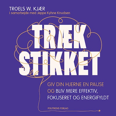 Træk stikket – omslag til lydbogen af Troels W. Kjær, Jeppe Kyhne Knudsen