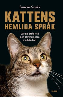 Kattens hemliga språk : lär dig att förstå och kommunicera med din katt – omslag till ljudboken av Susanne Schötz
