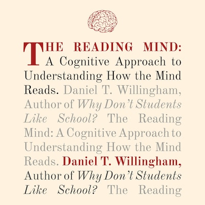 The Reading Mind – omslag til lydbogen af Daniel T Willingham