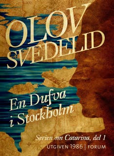 En Dufva i Stockholm – omslag till ljudboken av Olov Svedelid
