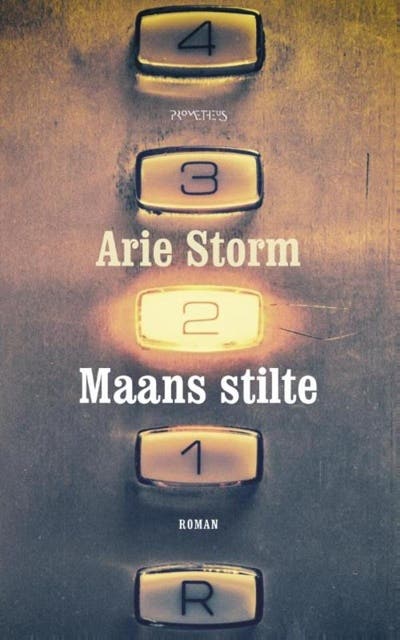 Maans stilte – omslag van het luisterboek van Arie Storm