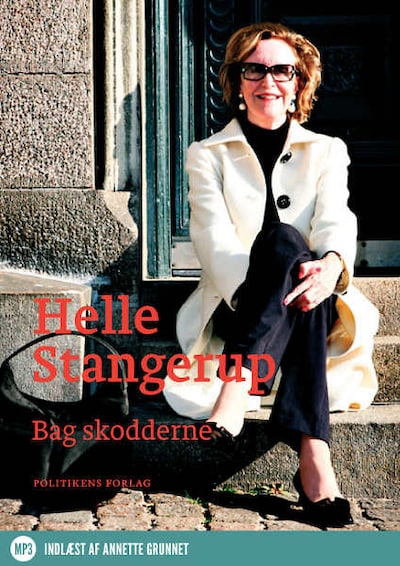 Bag skodderne – omslag til lydbogen af Helle Stangerup