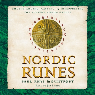 Nordic Runes – omslag til lydbogen af Paul Rhys Mountfort