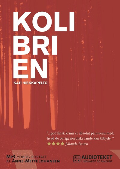 Kolibrien – omslag til lydbogen af Kati Hiekkapelto