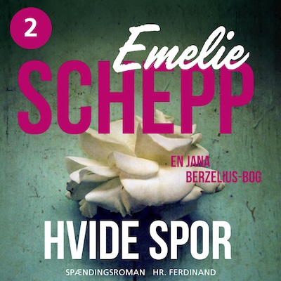 Hvide spor – omslag til lydbogen af Emelie Schepp