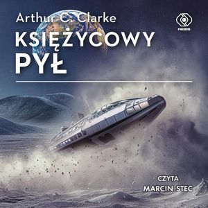 Księżycowy pył – okładka audiobooka, autor Arthur C. Clarke