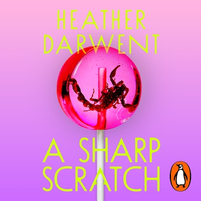 A Sharp Scratch – omslag til lydbogen af Heather Darwent
