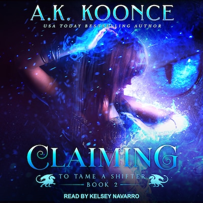 Claiming – omslag til lydbogen af A.K. Koonce