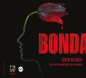 Krew w piach – okładka audiobooka, autor Katarzyna Bonda