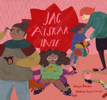 Jag älskar inte – omslag till ljudboken av Nathalie Ruejas Jonson,Vanja Burden