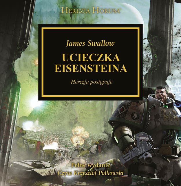 Ucieczka Eisensteina – okładka audiobooka, autor James Swallow
