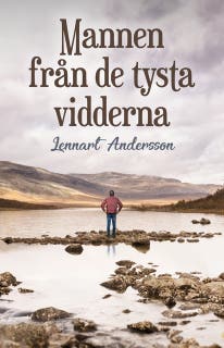 Mannen från de tysta vidderna – omslag till ljudboken av Lennart Andersson