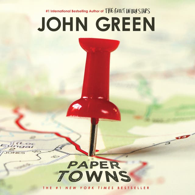 Paper Towns – omslag til lydbogen af John Green