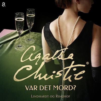Var det mord? – omslag til lydbogen af Agatha Christie