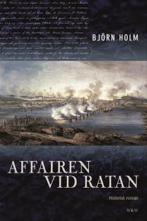 Affairen vid Ratan – omslag till ljudboken av Björn Holm