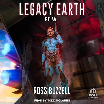 P.O.W. – omslag til lydbogen af Ross Buzzell