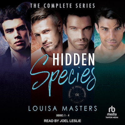 Hidden Species – omslag til lydbogen af Louisa Masters