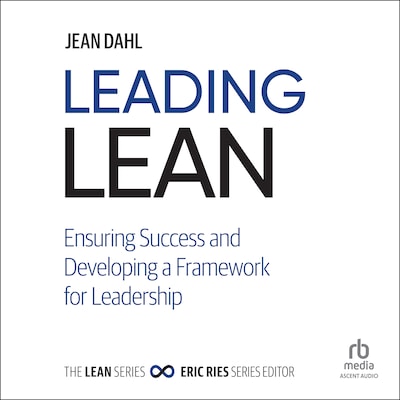 Leading Lean – omslag til lydbogen af Jean Dahl