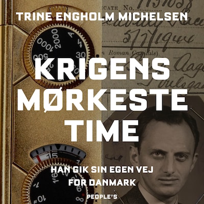 Krigens mørkeste time – omslag til lydbogen af Trine Engholm Michelsen