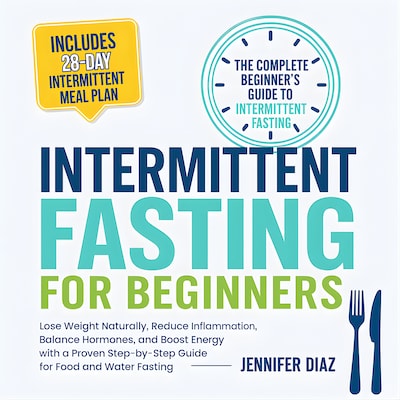 Intermittent Fasting for Beginners – omslag til lydbogen af Jennifer Diaz