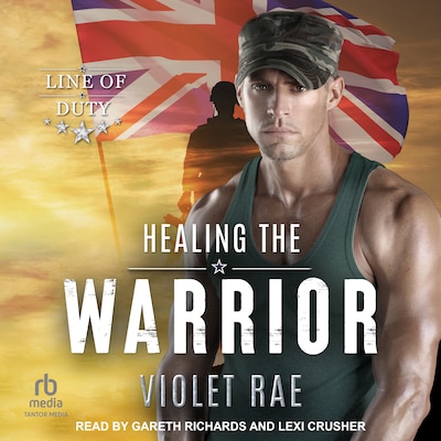 Healing the Warrior – omslag til lydbogen af Violet Rae