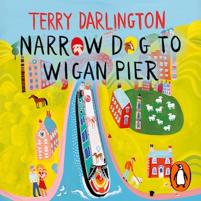 Narrow Dog to Wigan Pier – omslag til lydbogen af Terry Darlington