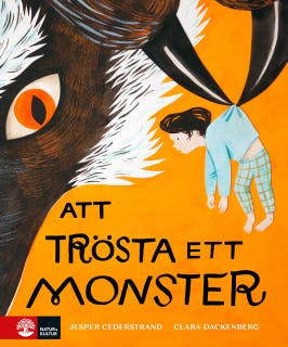 Att trösta ett monster – omslag till ljudboken av Clara Dackenberg,Jesper Cederstrand