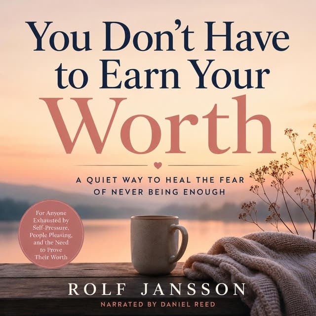 You Don’t Have to Earn Your Worth: A Quiet Way to Heal the Fear of Never Being Enough – omslag til lydbogen af Rolf Jansson