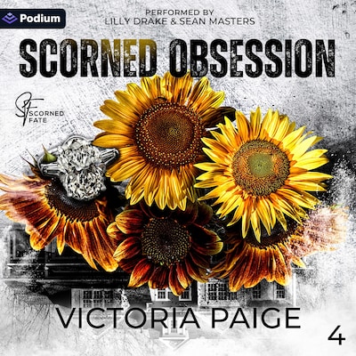 Scorned Obsession – omslag til lydbogen af Victoria Paige