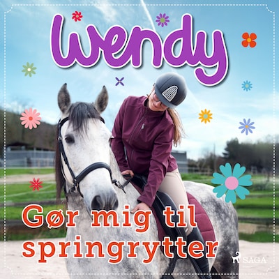 Wendy – Gør mig til springrytter – omslag til lydbogen af diverse