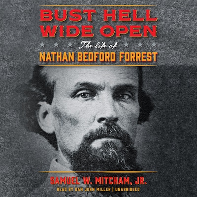 Bust Hell Wide Open – omslag til lydbogen af Samuel W. Mitcham