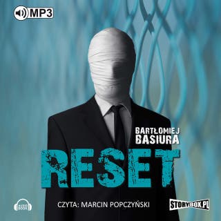 Reset – okładka audiobooka, autor Bartłomiej Basiura