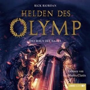 Das Haus des Hades (Helden des Olymp 4) – okładka audiobooka, autor Rick Riordan