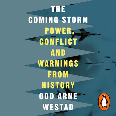 The Coming Storm – omslag til lydbogen af Odd Arne Westad