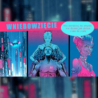 Wniebowzięcie – okładka audiobooka, autor Stach Szulist